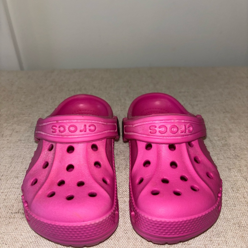 CROCS Kids Vibrant Pink Water Shoes